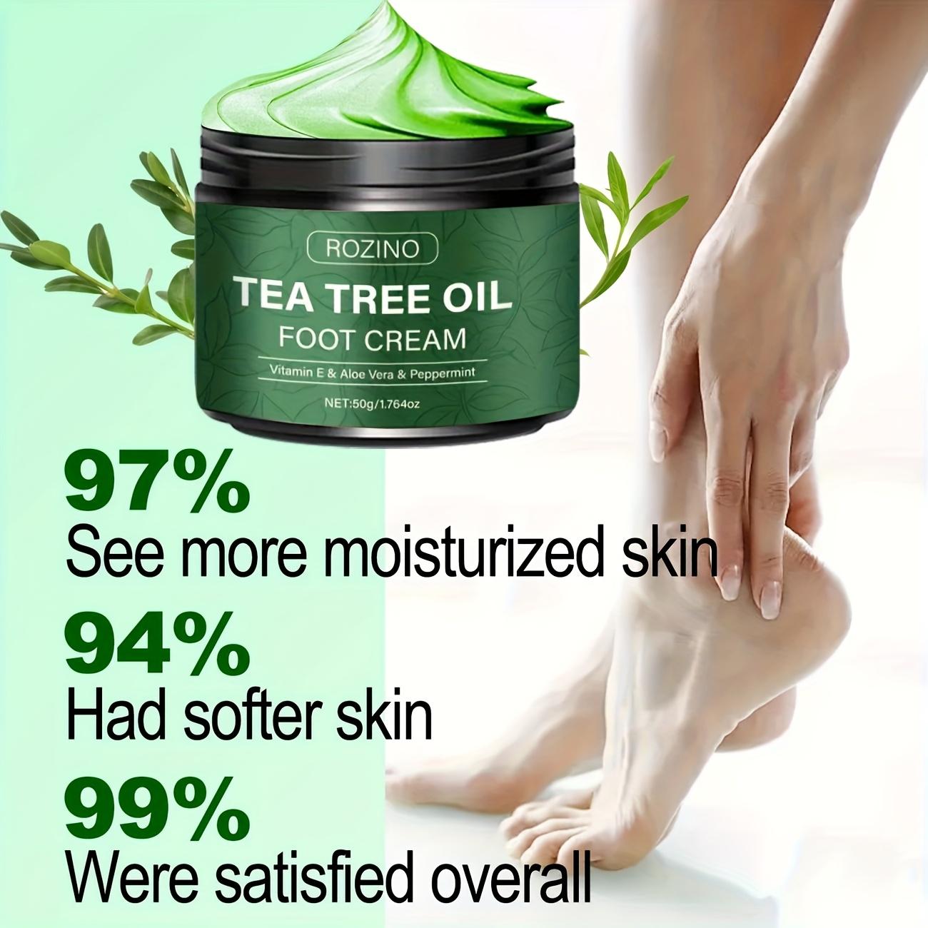 ROZINO tea tree oil foot cream ROZINO tea tree oil foot cream
