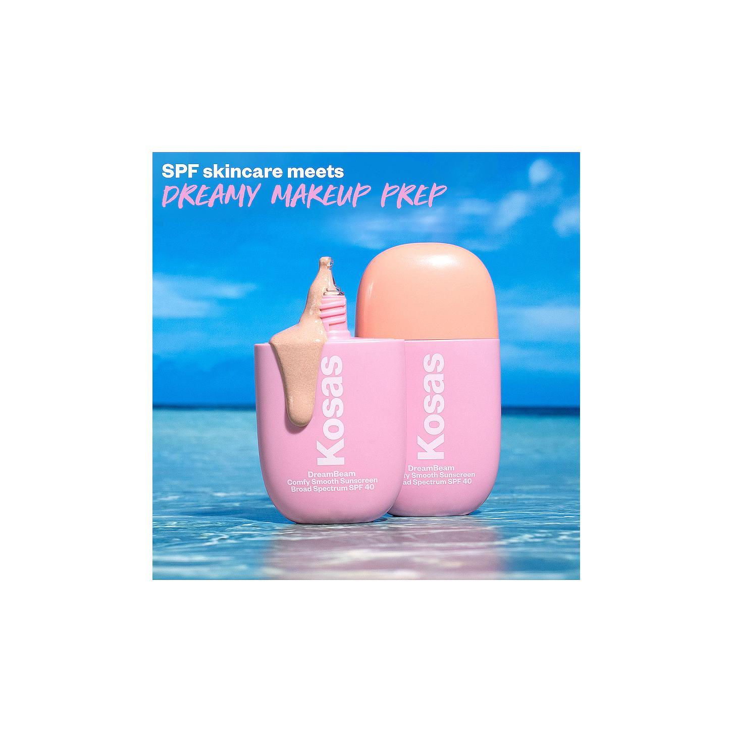 Kosas DreamBeam Comfy Smooth Sunscreen Broad Spectrum SPF 40 Original