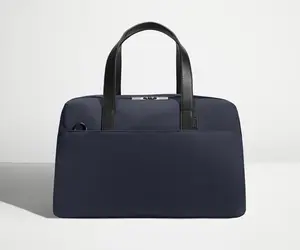 The Overnight Bag in Navy Blue