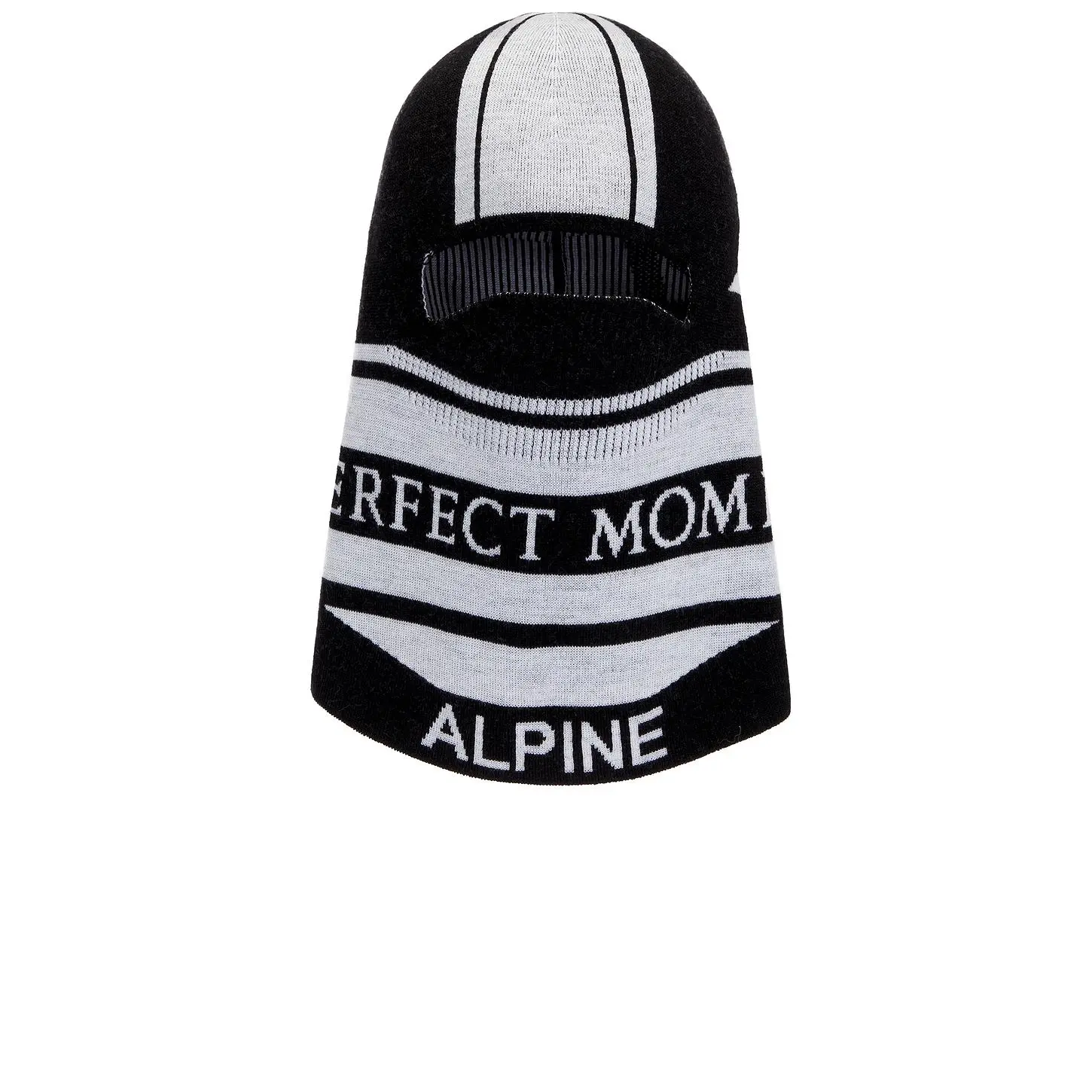 Perfect Moment Team Balaclavas in Black & Snow White