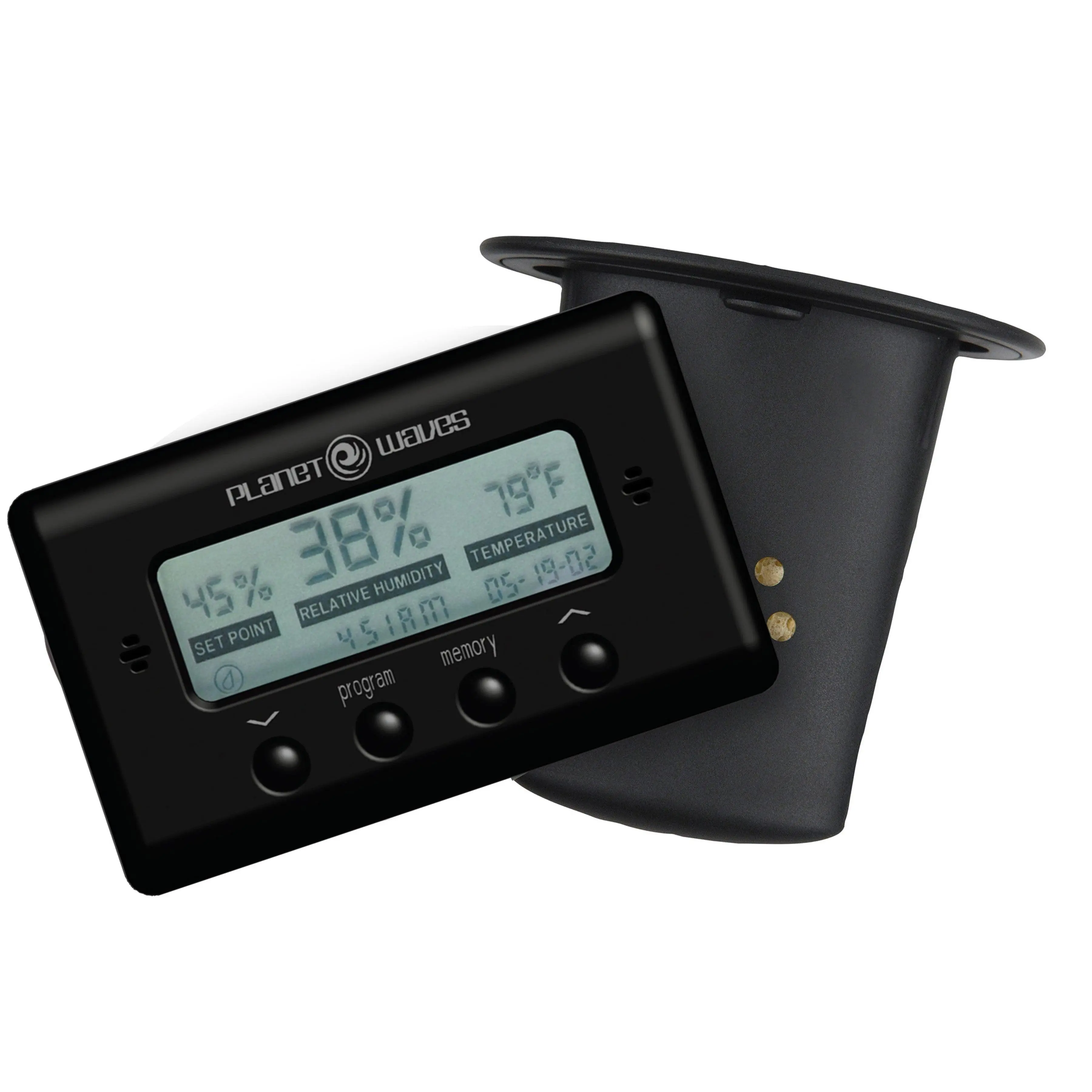 Planet Waves Acoustic Guitar Humidifier with Digital Humidity & Temperature sensor