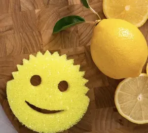 Smiley Scrub Texture Sponges