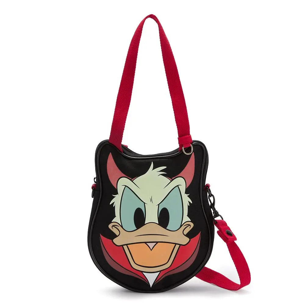 Disney Store Donald Duck Halloween Glow-in-the-Dark Mini Big Face Canvas Tote
