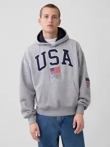 Adult Team USA Heavyweight Oversized Hoodie