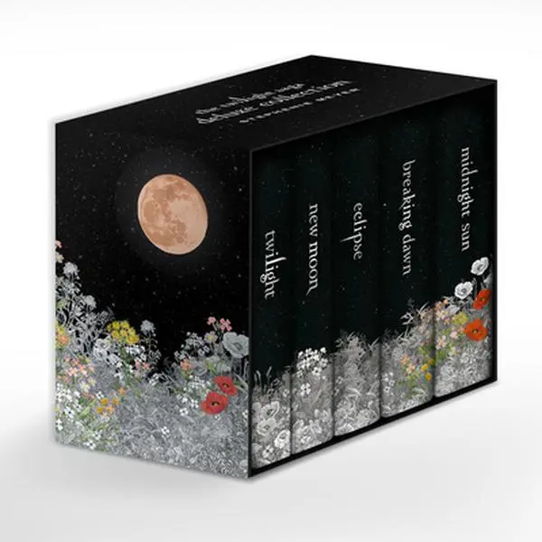 The Twilight Saga Deluxe Collector's Hardcover Box Set by Stephenie Meyer - Romance Fantasy Set, Children's Literature & Art Collection Including Midnight Sun, Eclipse