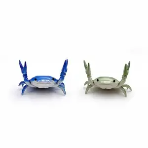 2Pcs Cute Funny Crab Pen Holder Decorative Stand for Organizing Pens, Crab-Shaped Desk Accessory for Creative Workspace, Ideal Gift, Pencil Holder