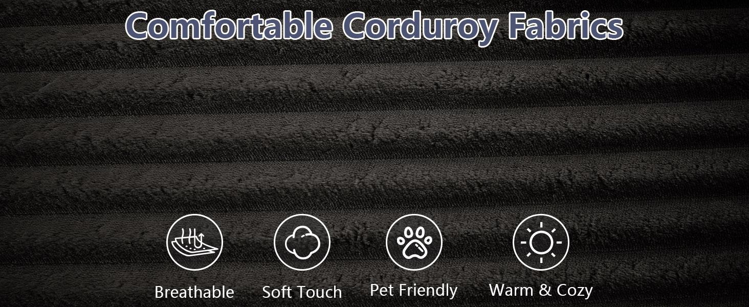 ModMood Extra-Large Boneless Cloud Chair   Oversized Chaise Lounge Chair Indoor - 67"x48" Upholstered Sofa Bed Lounge Couch Chairs,Reading Chairs Sleeper Cloud Sofa L-Shaped Chenille Sectional U-Shaped Modular Velvet Loveseat Set