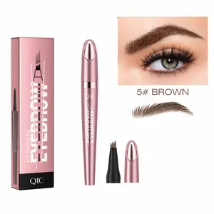3PCS Waterproof Micro-Fork Eyebrow Pencil, Long-Lasting Brow Pen for Natural Hair-Like Strokes, Smudge-Proof Makeup Tool for Daily Use & Soft Glam Cosmetic definition method eye hairlike browpen mighty fine tipe yebrow Precisely Sculpted Brows