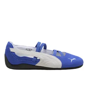 PUMA Womens Speedcat Ballet Suede Sneakers Shoes Casual - Blue
