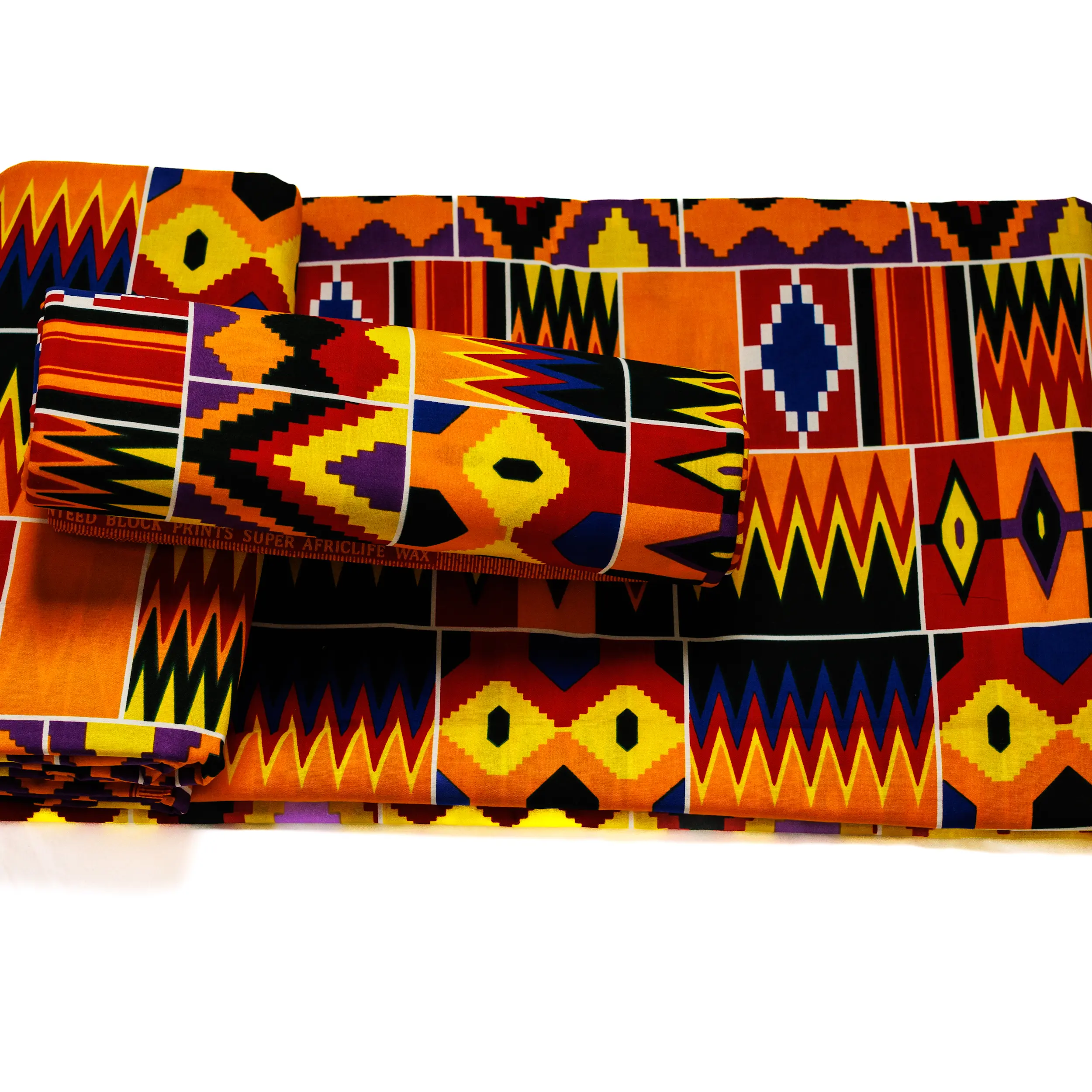 African Print Fabric 100% Cotton, Ankara Wax Fabric for Dresses, DIY Crafts & Home Decor, 2Yards 45×72 inches