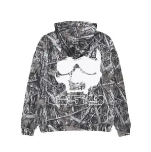 Unisex G59 Skull Camo Graphic Hoodie for Men & Women – Outdoor Streetwear Hoodie, Everyday Casual Application