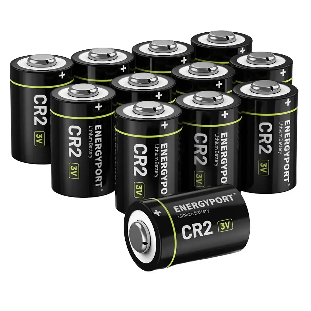 ENERGYPORT CR2 3V Lithium Digital Replacement Batteries (12-Pack, 1000mAh) - High Capacity, Long-Lasting, Sealed Cover, 10-Year Shelf Life for Rangefinders, Outdoor Users’ Cameras