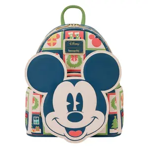 Loungefly Disney Mickey Mouse Holiday Mini Backpack