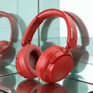 Aesthetic Matte Finish Over-ear Headphones | Ultra-Soft Skin-Friendly Leather | Premium Texture Wireless Headset | Hi-Fi Sound & 3 Trendy Colors