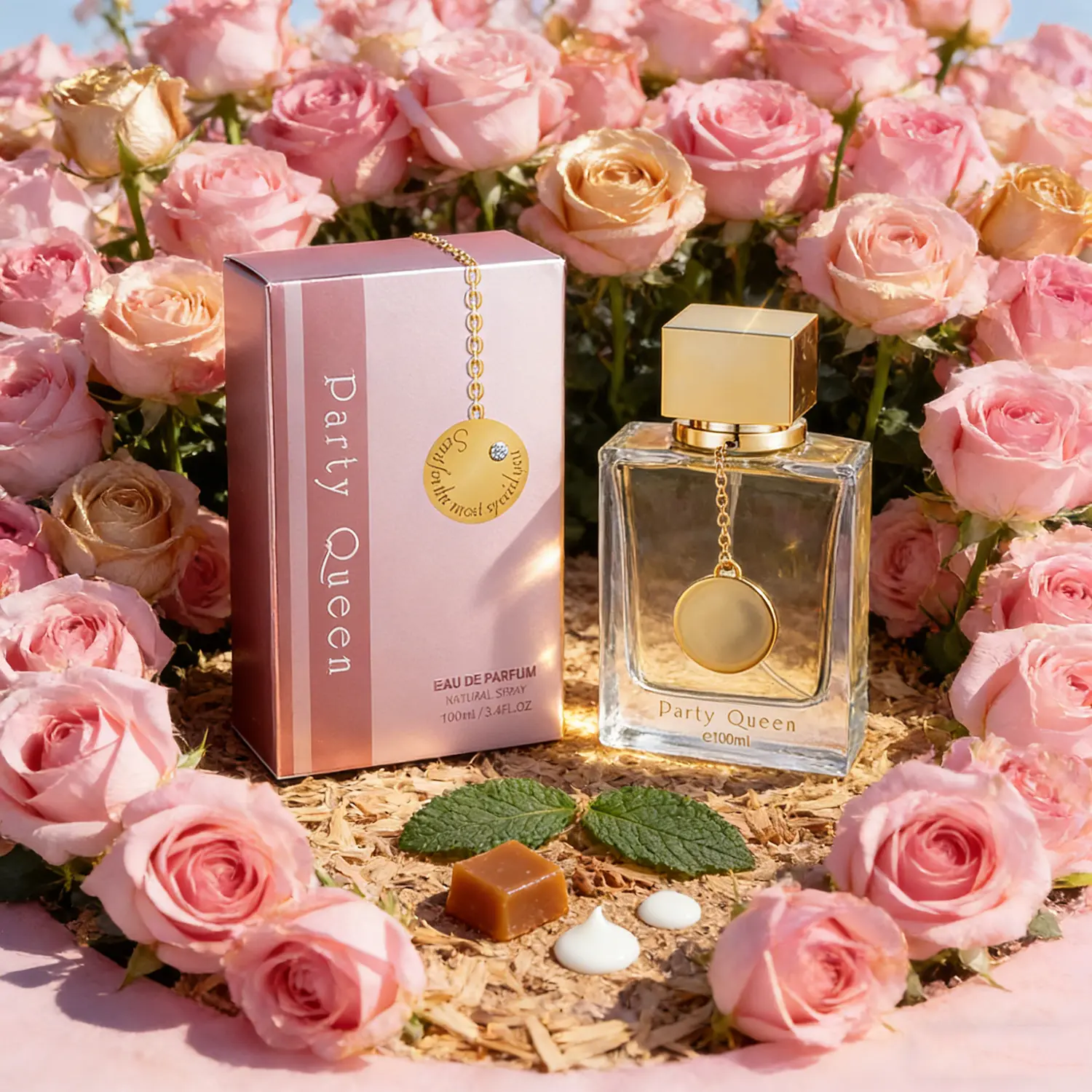 Women's Pheromone Perfume,potent with pheromones,weaves a spell of narcotic white flowers,honeyed fig,and addictive sandalwood.It’s designed not merely to attract, but to enchant and hold captive,making every moment apart a moment too long.Make Him Obsess
