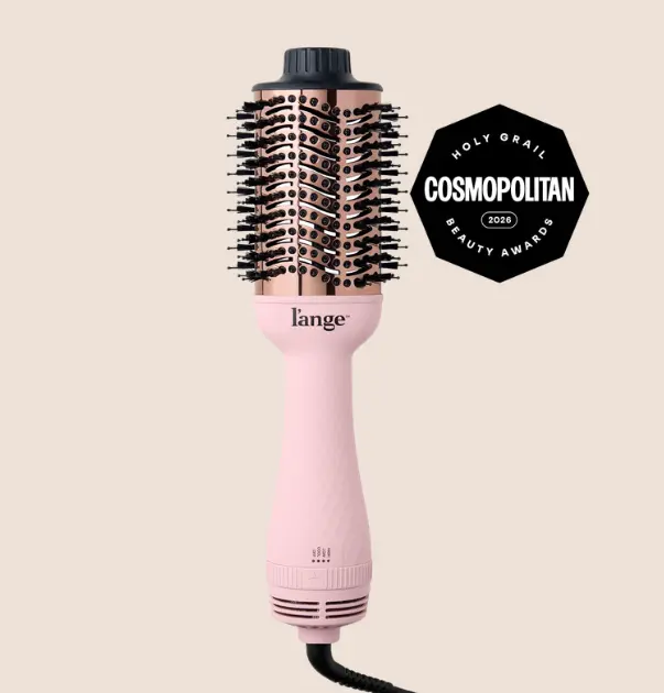 L'ANGE HAIR - Le Volume 2-in-1 Titanium Blow Dryer Brush, Frizz Control Blowout Hair Dryer Brush For Drying And Straightening, Volumizing Hot Air Styler For All Hairstyles, Storage