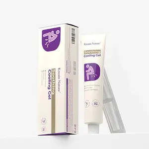 Kreain Nature 1 Refreshing Gel Carthamus Seed Scutellaria Baicalensis Extract Carboxymethylcellulose Purple Daisy Moisture Moisturizer Soothing Skin Repair Hydrate Moisturizing