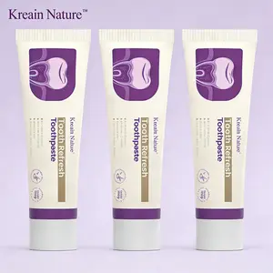 Kreain Nature 2 Oral Care Toothpaste, fresh breath, prevent tooth loss, natural ingredients, gentle care