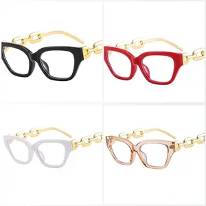 Anti-blue Light Unique Chain Eyeglasses Frame