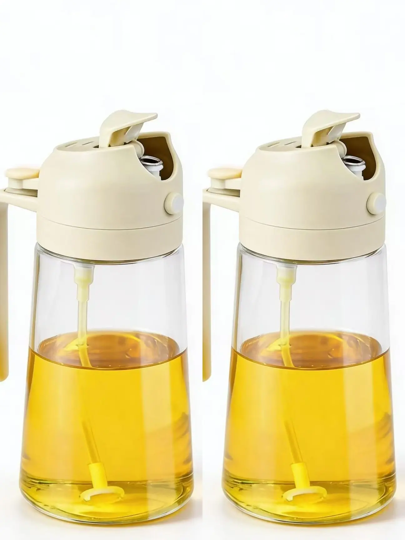 2-in-1 Olive Oil Dispenser Sprayer, Kitchenware Oil Dispenser Utensil Gadget