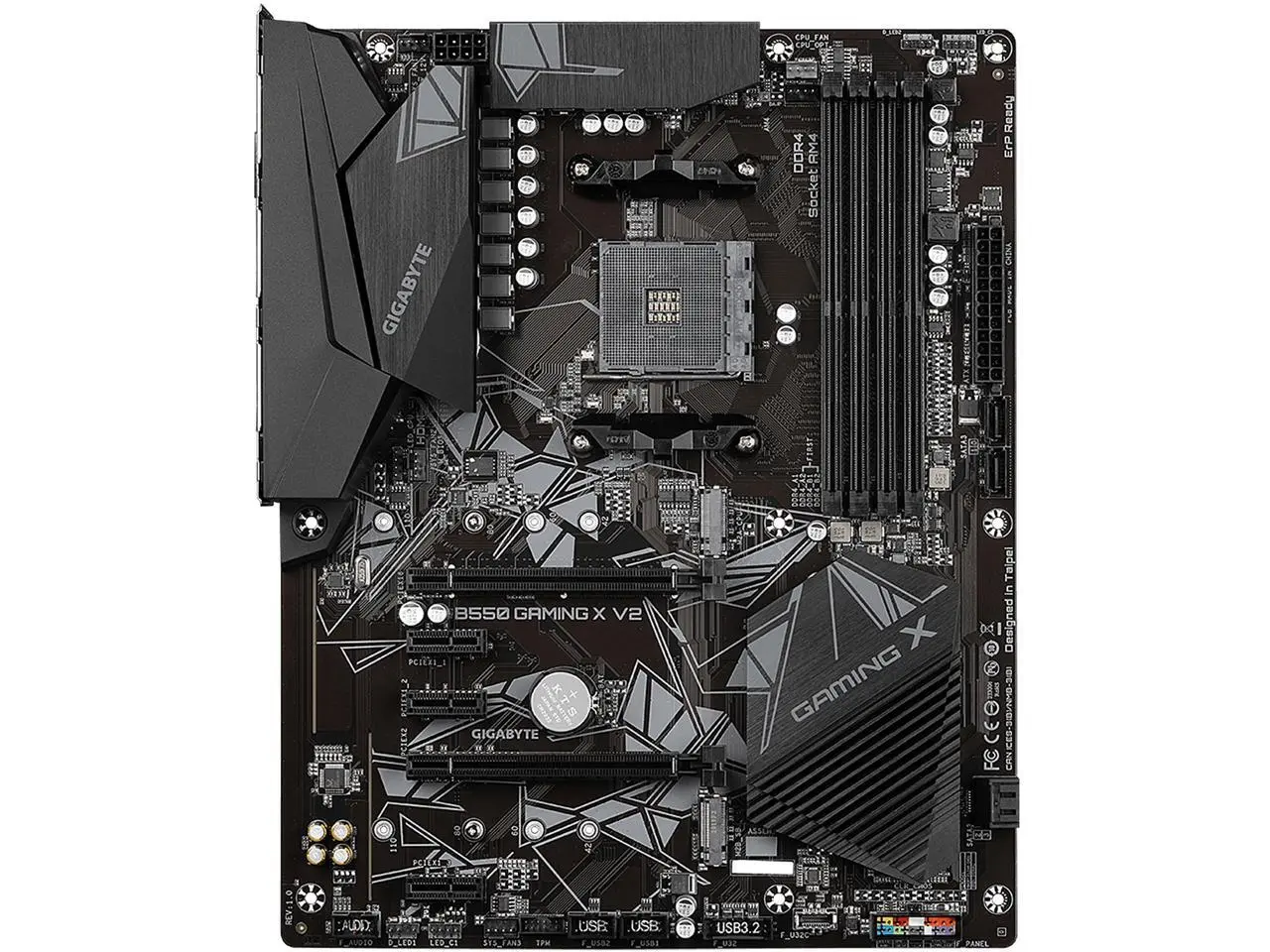 GIGABYTE B550 GAMING X V2 AM4 AMD B550 USB 3.0 ATX AMD Motherboard GIGABYTE B550 GAMING X V2 AM4 AMD B550 USB 3.0 ATX AMD Motherboard