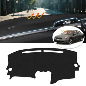 Canvcle Dash Cover Compatible with Nissan Altima 2007 2008 2009 2010 2011 2012 Accessories Dashboard Cover Mat Non-Slip Carpet Sunshield Glare UV Rays Protector