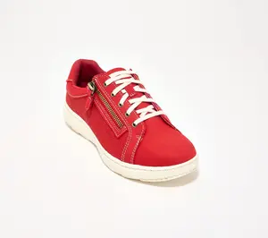Clarks Collection Perforated Leather Sneaker - Caroline Ayla