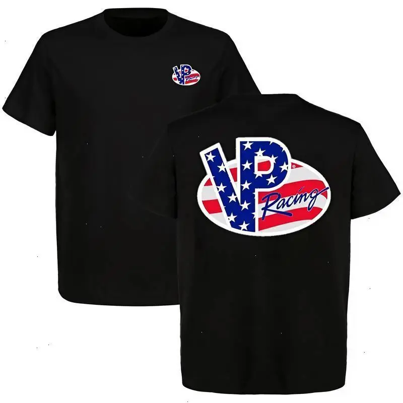 VP Racing T-Shirt, American Flag Logo Graphic, Bold & Patriotic for Racing Fans - RS Streetwear Casual