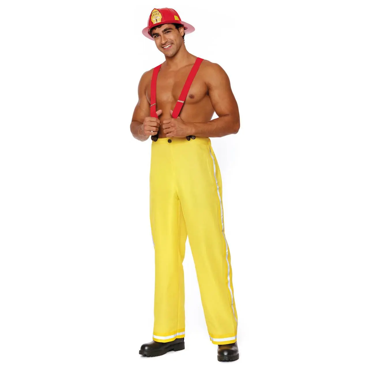 Men's Fiery Fighter Costume