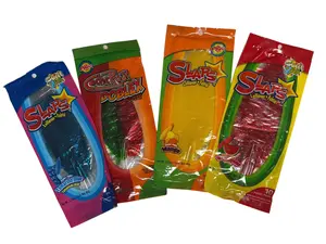 Pigui Slaps Acidulated Soft Candy Lollipops – 10 Pieces – 3.33 oz (95 g)