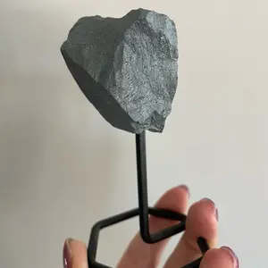 Raw Hematite on stand