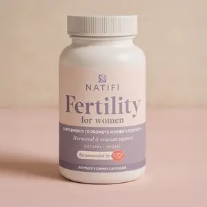 Natifi - Prenatal Vitamins Regulate Cycles, Balance Hormones, Aid Ovulation. Multivitamin for Women Health, Healthier Pregnancy -60 Capsules- Folic Acid, Myo Inositol, Vitex.