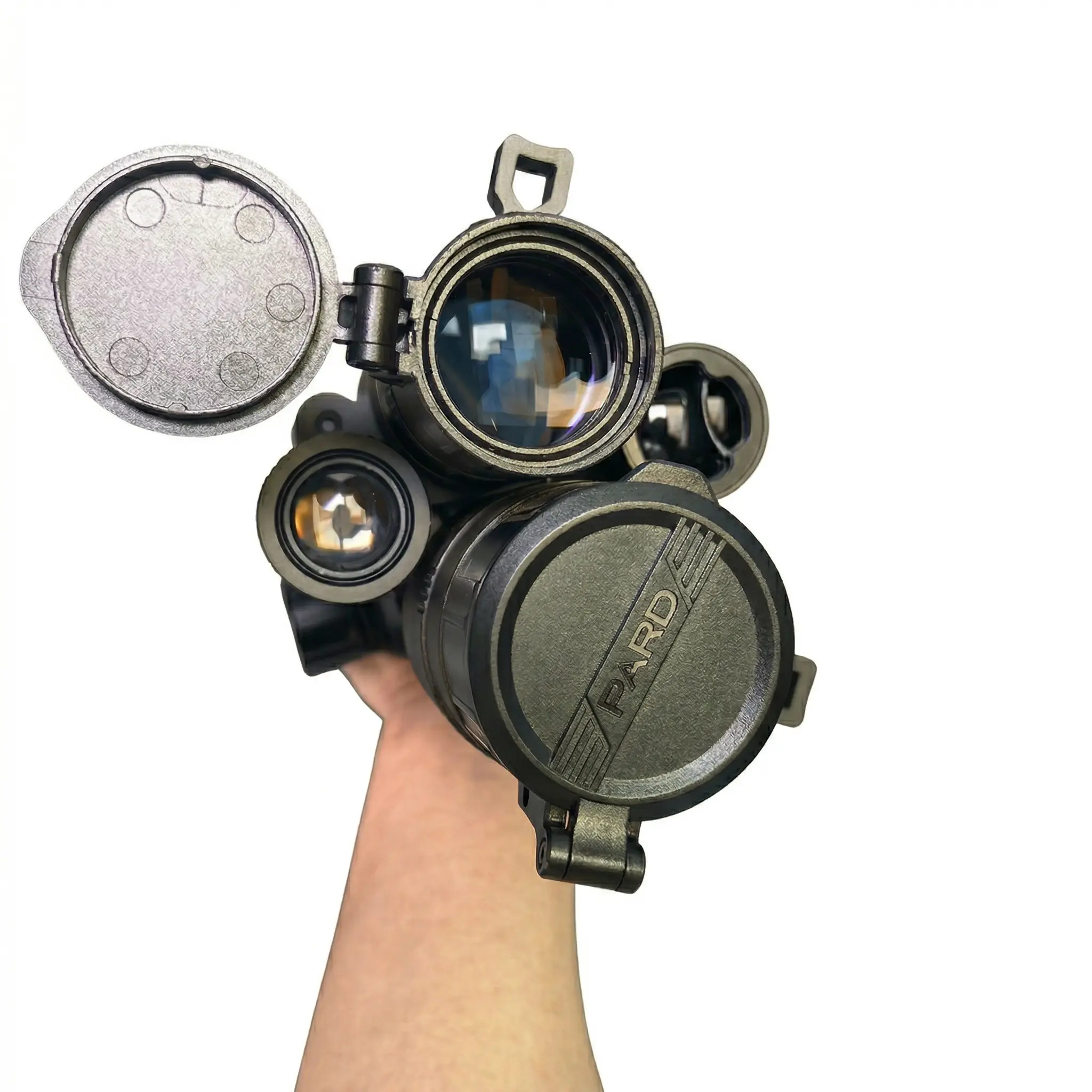 PARD TD32/62 Unisex Single Eye Multispectral Thermal+Night Vision Rangefinder Monocular, Compact Handheld Outdoor Hunting Gear with 1000m Laser Rangefinder