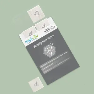 PatchAid Simply Iron Patch - Bioavailable Iron from Organic Source, Antioxidant Vitamin C, 30 Patches, Edible Dietary Supplement