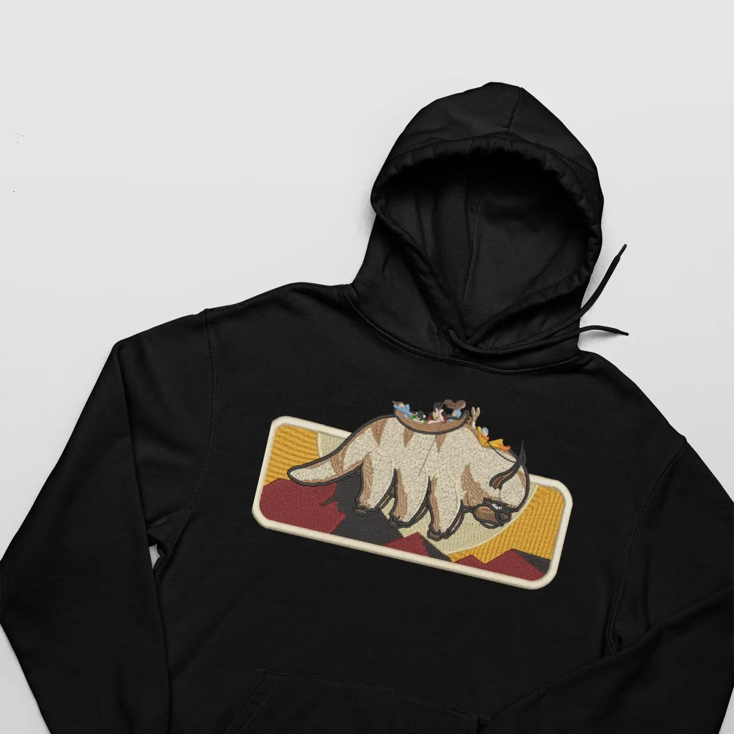 Anime Embroidery Design Available As T Shirt, Sweatshirt, or Hoodie: ATLA Aang Anime Avatar Fan Gift