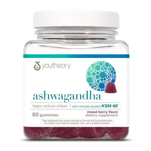 Youtheory Ashwagandha Cane Sugar Gummy