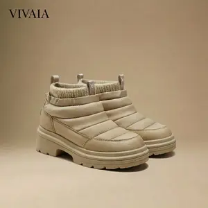 VIVAIA Women /Girl PufferTherm Boots – Waterproof, Ultra-Warm Snow Winter Boot PufferTherm Boots  & Trail-to-Town Style Footwear (Tyler)