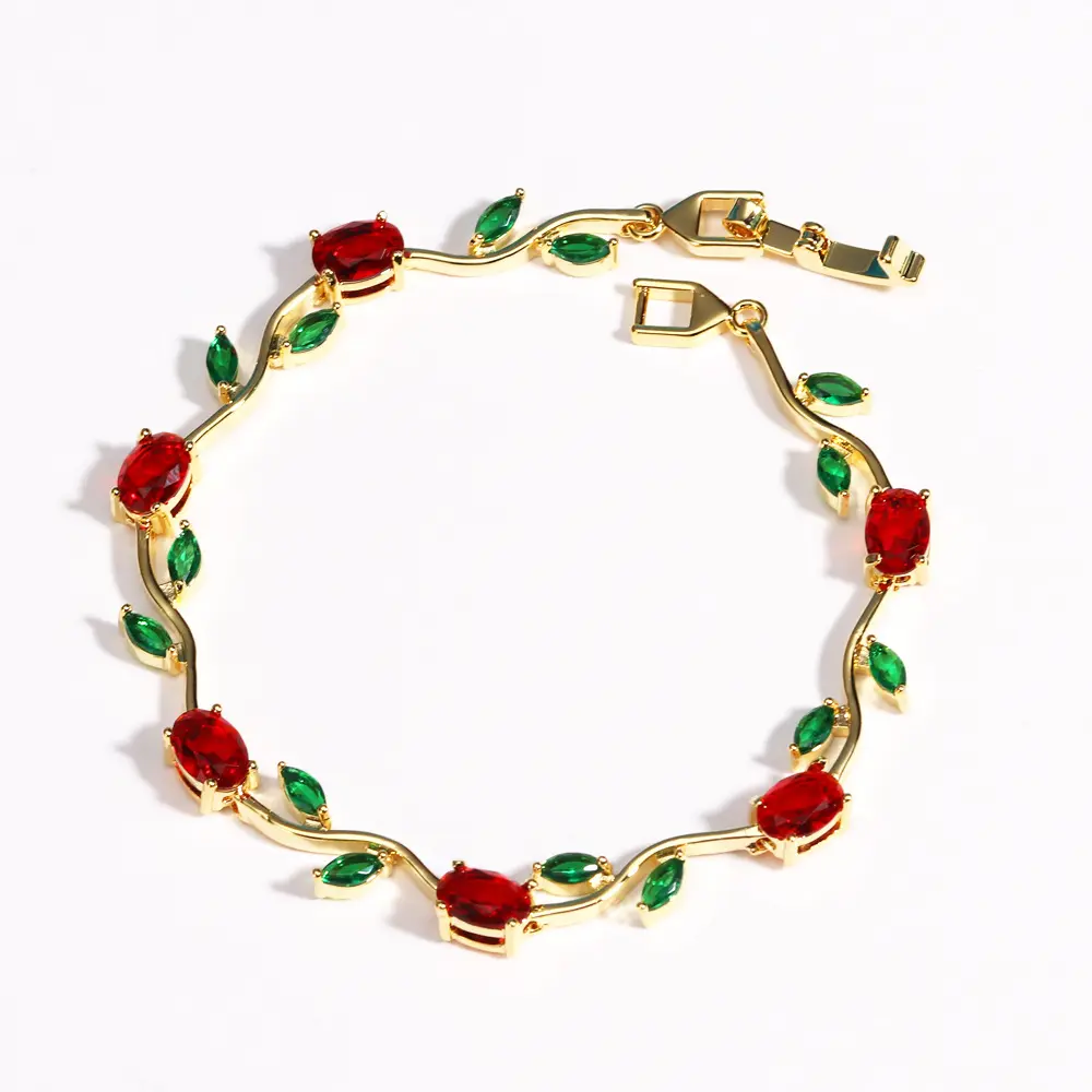 Premium Natural Stone Fashionable Bracelet - Exquisite Trendy Bracelet with Adjustable Design, Tarnish-Free Gold Plated Minimalist Unisex Bangle for Party Gifts, Home Supplies Gifting