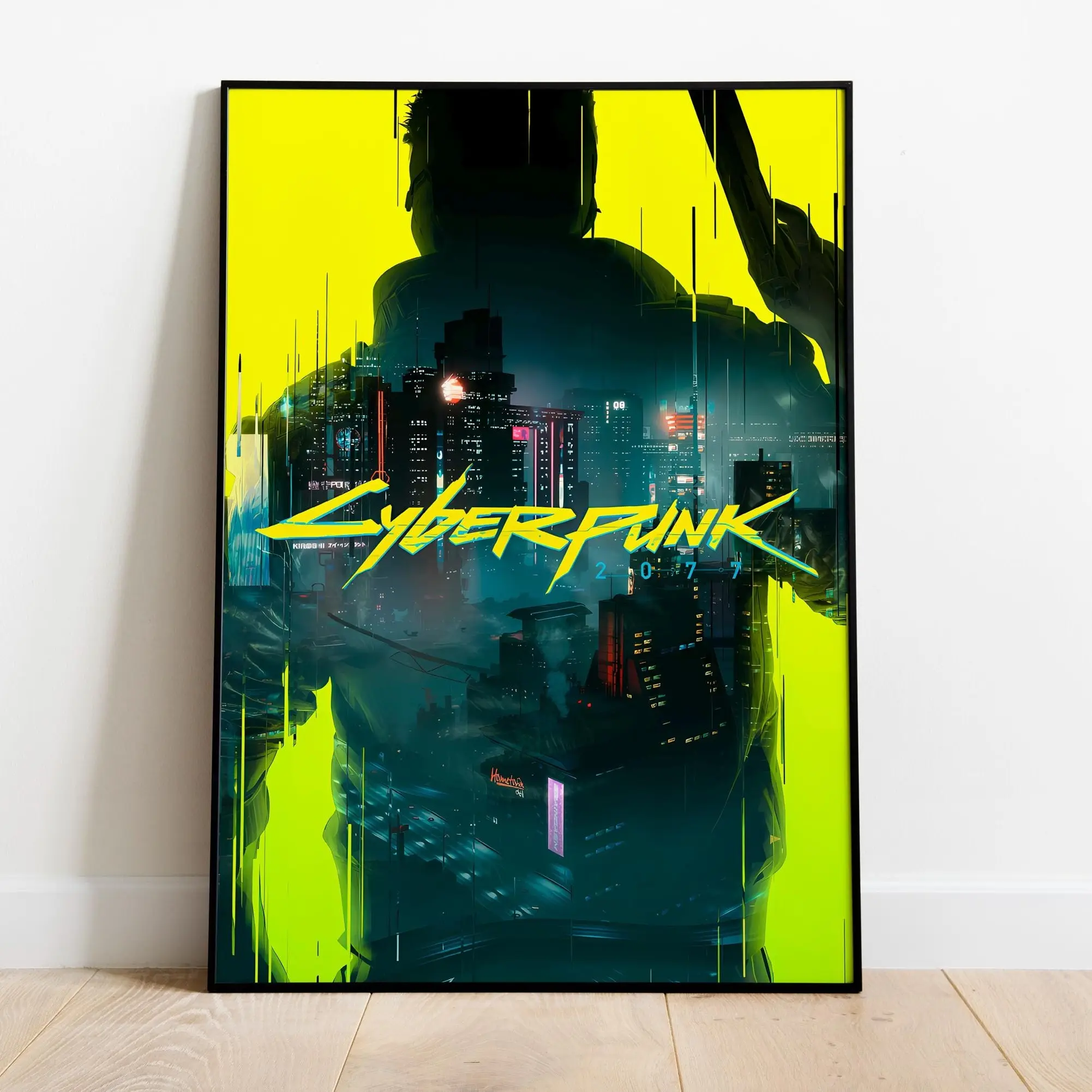 Cyberpunk 2077 Poster Print | Gaming Poster | Room Decor | Wall Decor | Gaming Decor| Gaming Gifts | Video Game Poster
