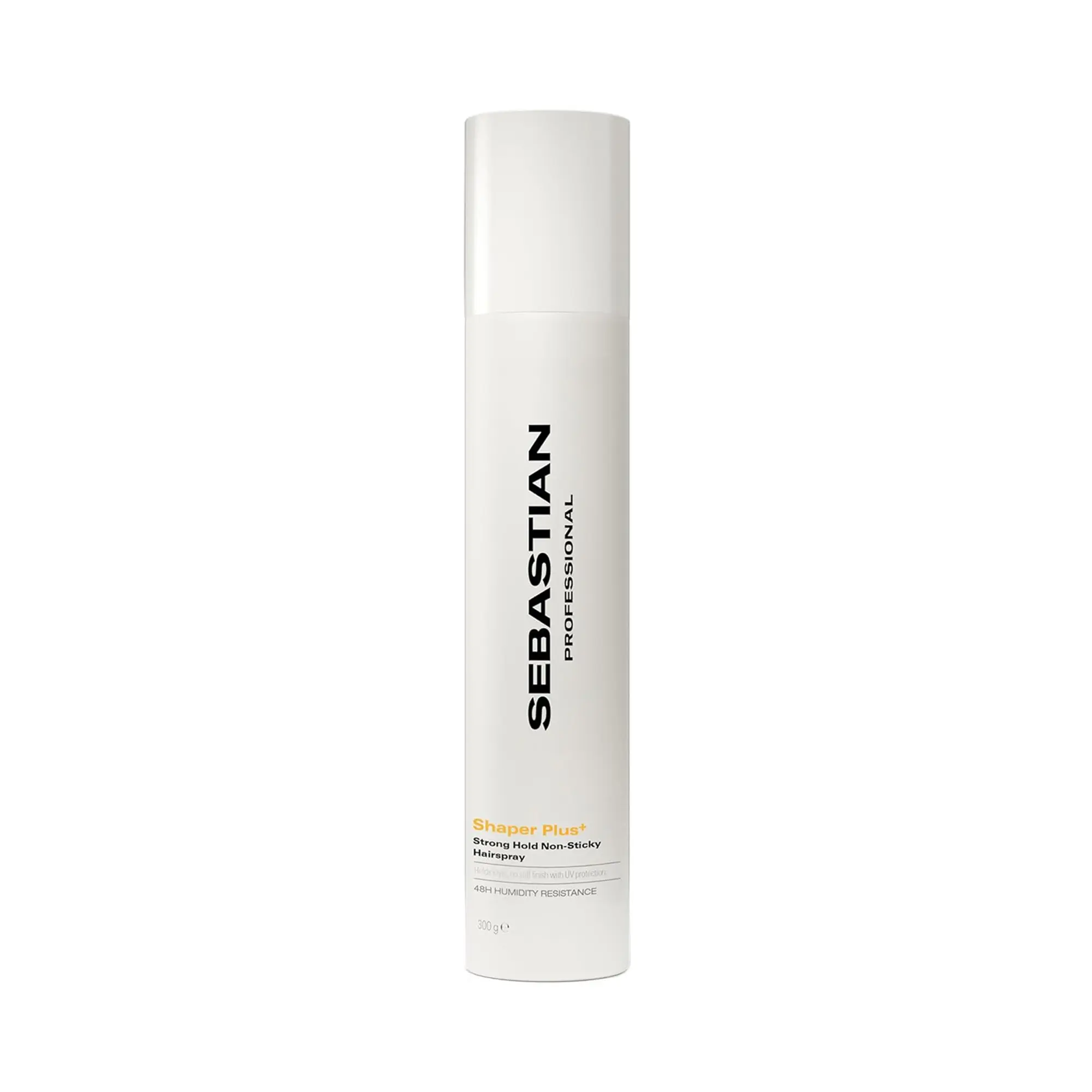 Sebastian Shaper Plus+ Strong Hold Hairspray Bottle - 300g Fragranced Professional Haircare, Frizz Free Styling, Long-Lasting Hold, Natural-Feeling Finish, Non-Stiff Non-Sticky, Contains Alcohol, Adults' Selfcare Essential