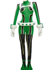 Officially Licensed My Hero Academia Tsuyu Asui Cosplay Costume Set