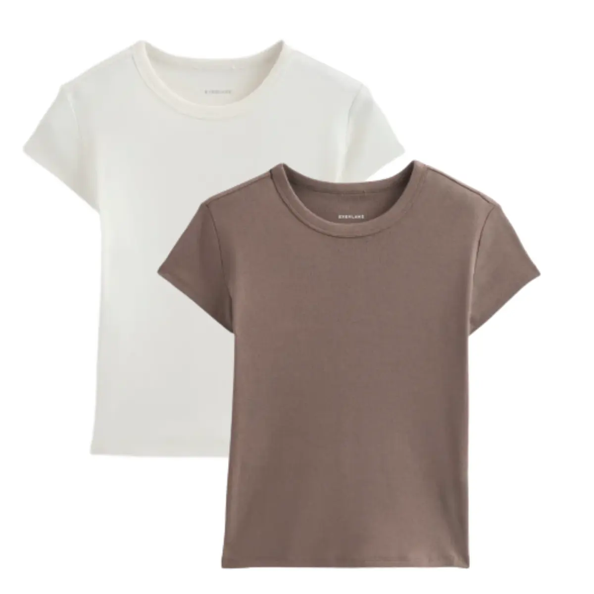 Retrosoft Tee 2 Pack Bundle | Bone + Deep Taupe