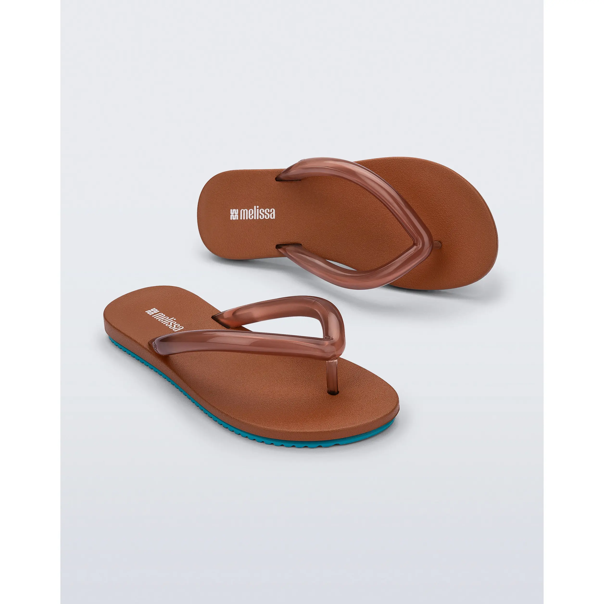 Melissa Women's Flipflop Casual Sandals - Airflow Flat Footwear with Puffed AirBubble Straps, Fun Puff Detail, Women's Shoes, Women Sandals