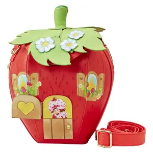 Loungefly Strawberry Shortcake Strawberry House Figural Crossbody