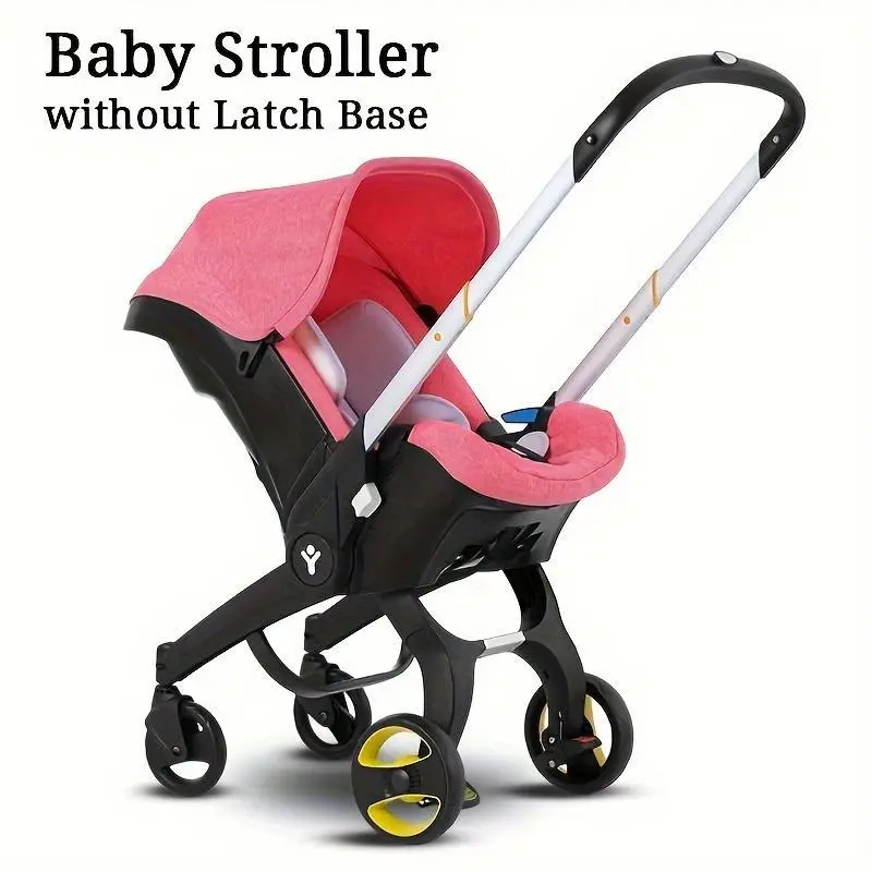 UV Protected Lightweight Folding Newborn Stroller - Baby Items Travel System with Leg Rest, No Latch Base (Lightweight Travel Stroller for Newborn Baby), Lightweight Travel Strollers, Foldable