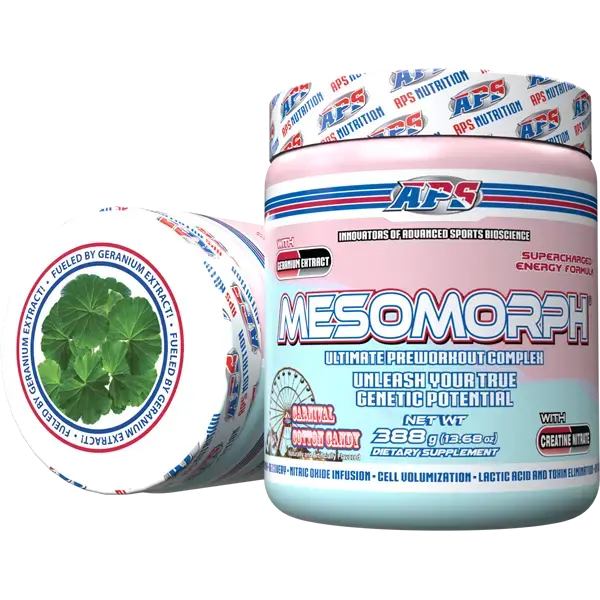 Hi-Tech Pharmaceuticals Mesomorph Pre-Workout High-Stim Formula with DMHA Creatine Nitrate Citrulline Malate for Intense Energy Focus Performance