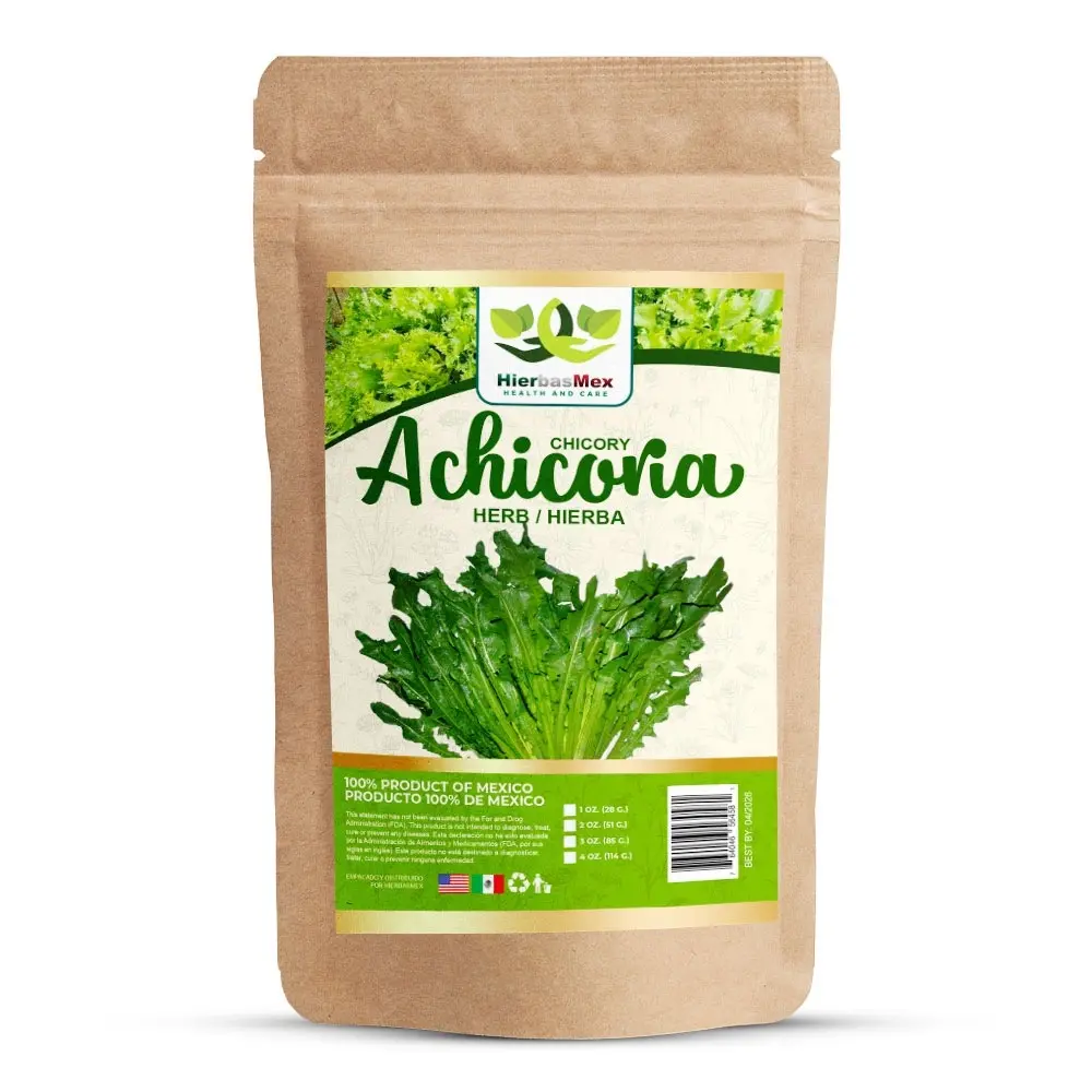 Achicoria Chicory Herb Hierba Herbal Tea 4 oz.-113g Natural Mexican Herb Hierba Wild Crafted