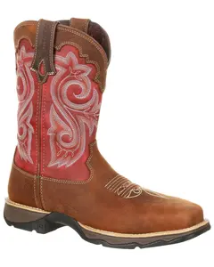 Durango Women's Rebel Waterproof Western Work Boot Composite Toe - Drd0220