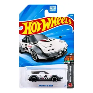 Hot Wheels Mazda MX-5 Miata white Mainline 1/250