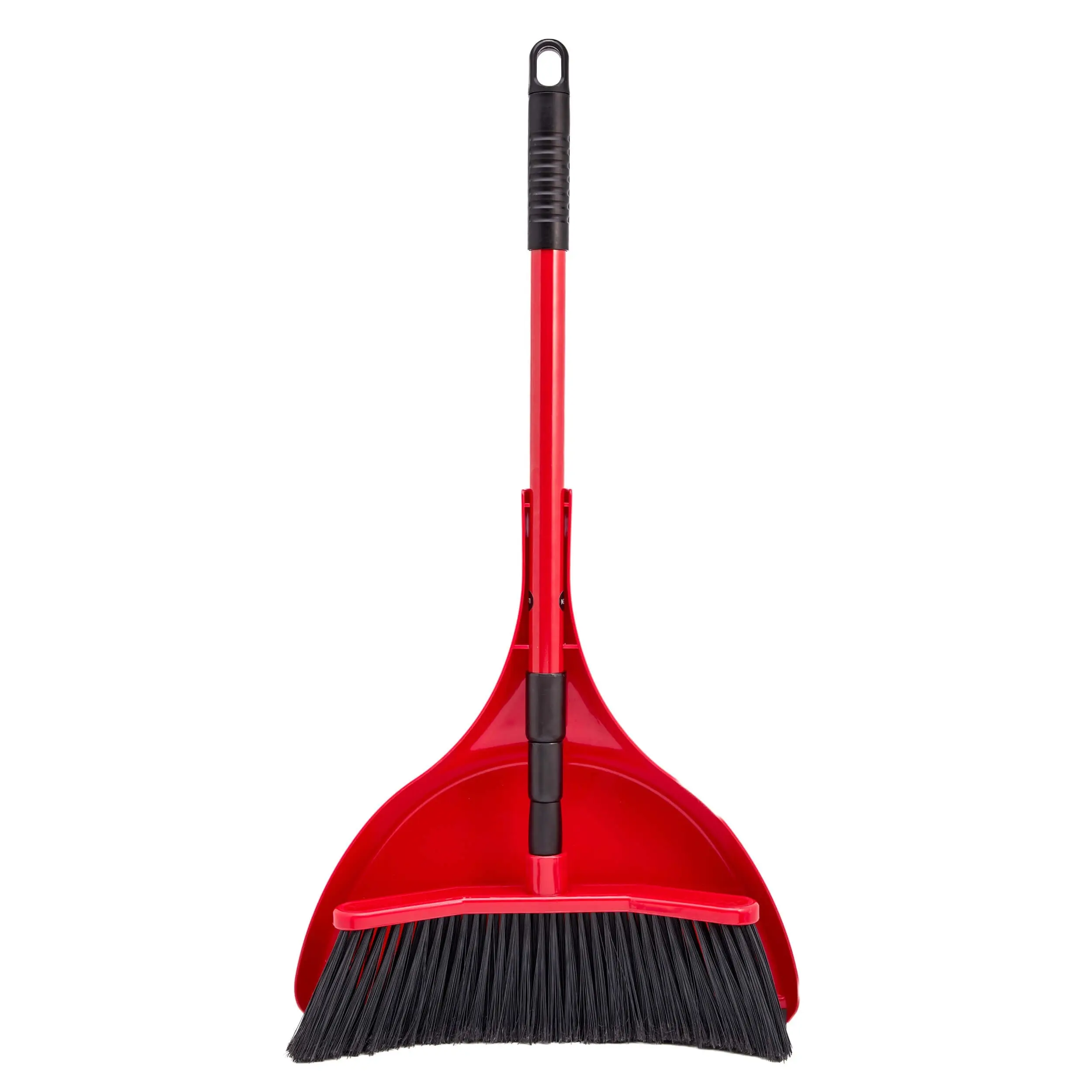 Da Vinci House Broom Combo – Indoor & Outdoor Cleaning Set | Optional Curved Push Shop Broom, Alloy Steel Handle